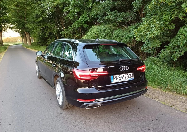 Audi A4 cena 109900 przebieg: 58000, rok produkcji 2019 z Gostyń małe 704